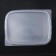 A set of plastic disposable containers, 250 ml, 10.8 × 8.2 cm, 5 pcs, with a lid, the color is transparent