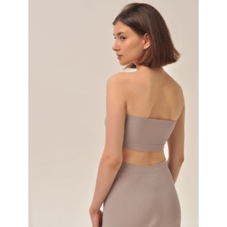Top female bando in the rutor Mirey Top Bandeau, size 46-48, color linseed-1
