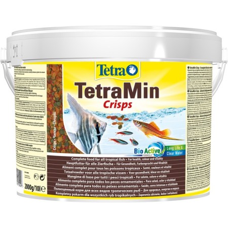 Tetramin Crisps food for fish, chips, 10 l. 2 kg