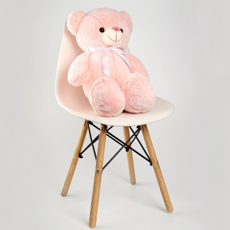 Soft toy "Bear" with a bow, 60 cm, the color is light - pink