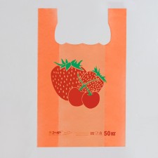 T -shirt package, polyethylene 