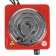 Electric tile Energy EN-902R, 1000 watts, 1 burner, red