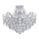 Chandelier Chabrol 6x40W E14 silver 59,2x44,1 cm