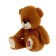 Soft toy "Bear", a cage bow, 20 cm, color mix