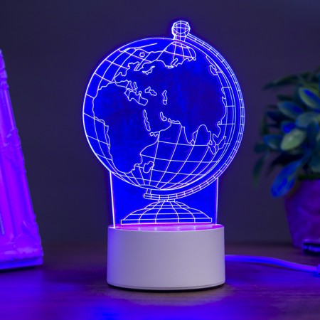 Light "Globe" Led RGB from the network 9.5x11x18 cm Risalux-2