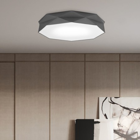 Ceiling lamp Kantoor, 60W, E27, 86x86x15 cm-1