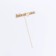 Topper "beloved mother" 12x3 cm give beautifully