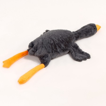 Skill of a soft toy "Goose", 130 cm, color gray color-2