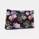Cosmetic bag with lightning, black color