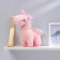 Soft toy "Unicorn with flowers", Mix color