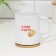 Sublimation mug "set a target. It is now.", With the application