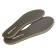 Insoles for shoes with memory effect, 44-45p, pair, color gray