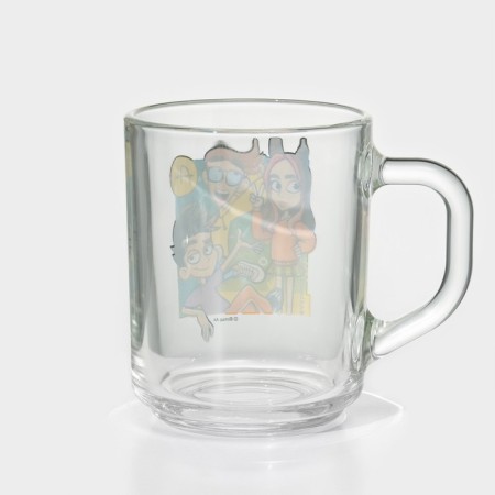 Glass mug "Vlad A4. Vlad and Company ", 230 ml-1