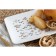 Ceramic "Flowers" dish, 20.5 x 12.5 x 1.8 cm, white color