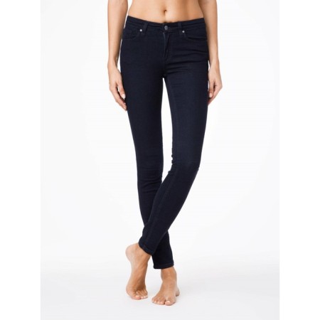Women's jeans modeling Conte Elegant Skinny, size XL, dark blue color