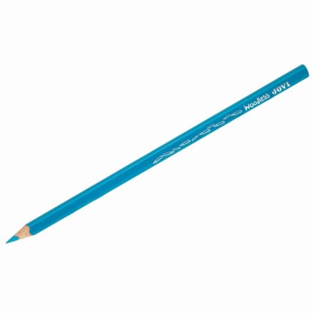 Pencils 24 colors Jovi Wood -less, trihedral, plastic, cardboard packaging, euro suspension-1