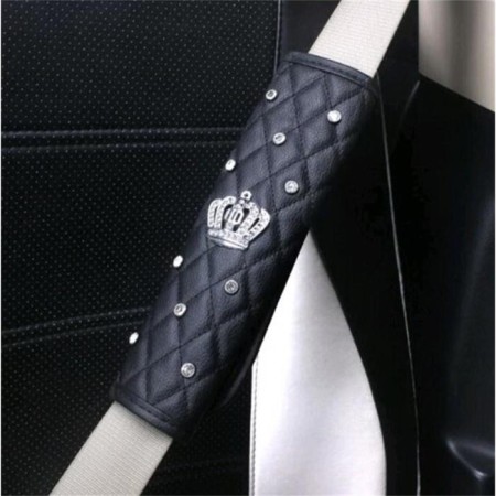 Safety belt, crown, black, set 2 pcs-1