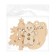 Set for creativity "Wood painting" 5 pcs., With a ribbon