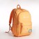 School backpack from textiles 2 department with lightning, 3 pockets, orange color