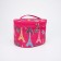 Lightning cosmetic bag, pink color