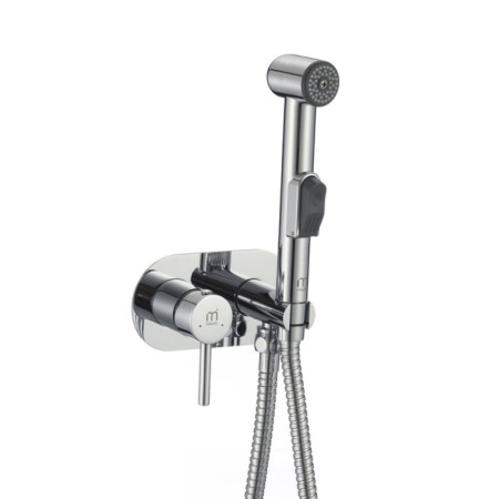 Hidden installation mixer with hygienic shower Milardo Tidy Tidsbr08, hose 120 cm, chrome 10176