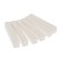 Small white calligrata, in a set of 9 pieces, square