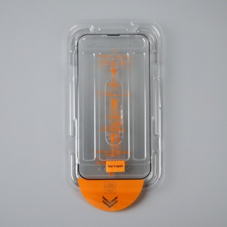 Protective glass for iPhone 13 Pro Max/14 Plus, installation frame, full glue, 9h, 0.33 mm-1