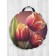 Pillow Siddle "Bouquet of Tulips", decorative, d = 52 cm