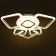Causteen with DND "Assant" LED 80W 3 modes 3000-6000k white 63x66x8 cm Bayerlux