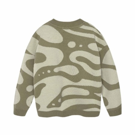Jumper for girls, height 104 cm, olive color-2