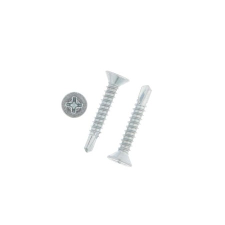 Din7504-O self-tapping screw, 4.2x25 mm, drill, zinc, 1000 pcs.