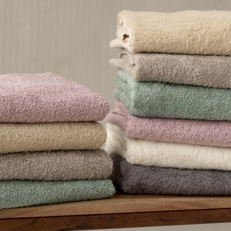 Terry towel Pasionaria "Play", 450 g, size 70x140 cm, white color-3