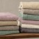 Terry towel Pasionaria "Play", 450 g, size 70x140 cm, white color
