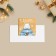 Postcard-Mini "Happy New Year!" Mishutka, 7 x 7 cm, New Year
