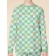 Set for girls, height 134 cm, light green color