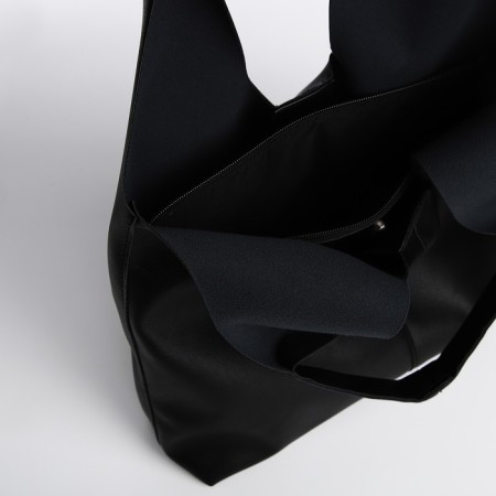 Female bag Textura, chover, large size, black color-4