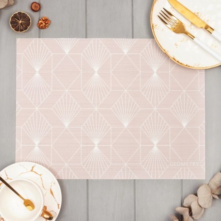 Napkin on the table "Geometry" PVC 40*29cm