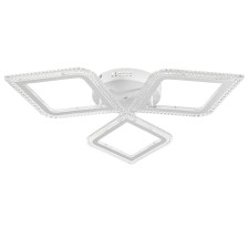 The chandelier is LED DIM. Losanga du 3 dir. , 72W white Ø71.5x7.5cm Ritter
