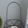 Nightlight "lantern" LED from AAA batteries black 14x14x27 cm Risalux