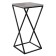 Flower stand Loft DQ Teaser Fir, 350*350*732, concrete chicago, m/k black, chipboard