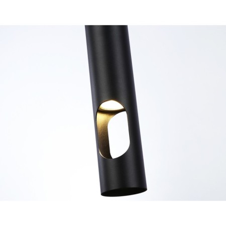 Suspended lamp with a change of lamp Ambrella Light, Techno, TN5108, GU10, Black Color Black-1