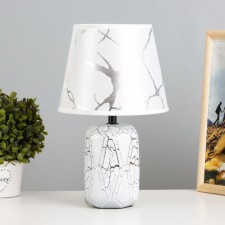 E14 40w 40w-silver 20x20x33 cm Risalux desktop lamp 