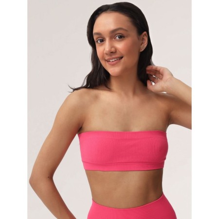 Top female bando in the rutor Mirey Top Bandeau, size 46-48, pink color