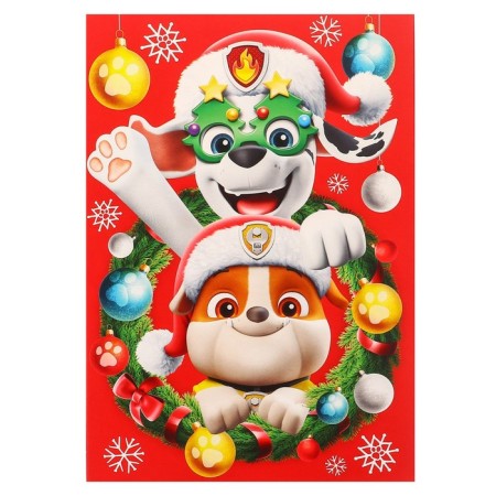 Gift box "New Year" 16x23x7.5 cm, puppy patrol-5