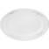 Oval Constance dish, decor "Gray ornament, Platinum layering", 32 cm