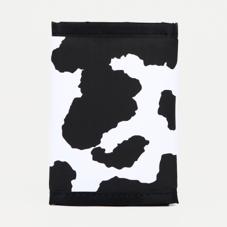 Velcro wallet, black/white color-1