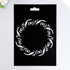 Plastic stencil 