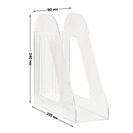Paper tray Vertical "Favorite", transparent-2