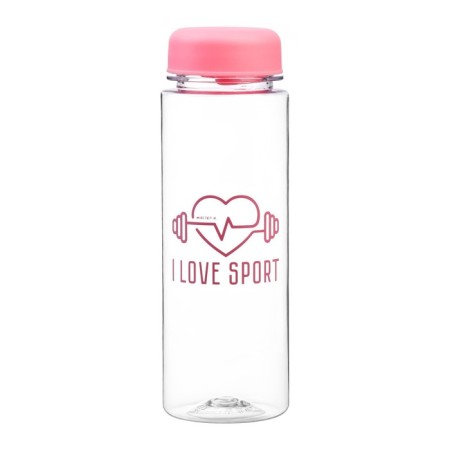Water bottle, 500 ml, "I love sports"
