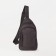 Sling bag ZFTS, from textiles, black color